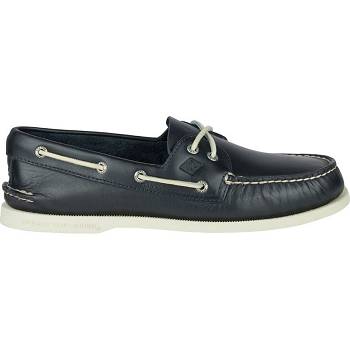 Sperry Authentic Original Kožené Tmavomodre - Panske Mokasíny